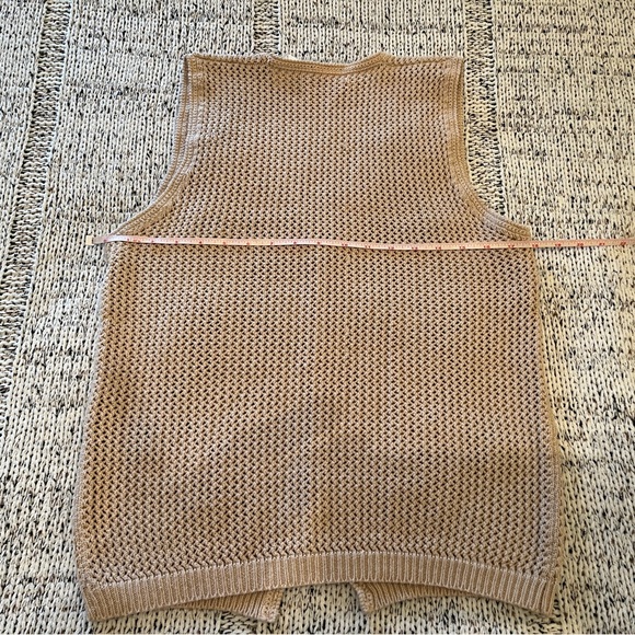 Jantzen Classics Vintage Boho Knit Floral Sweater Vest Women’s Size M EUC - Picture 3 of 5